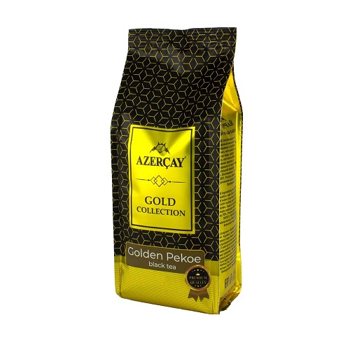 Азерчай чай черный Pekoe, Gold collection, 250 гр Азерчай чай черный Pekoe, Gold collection, 250 гр